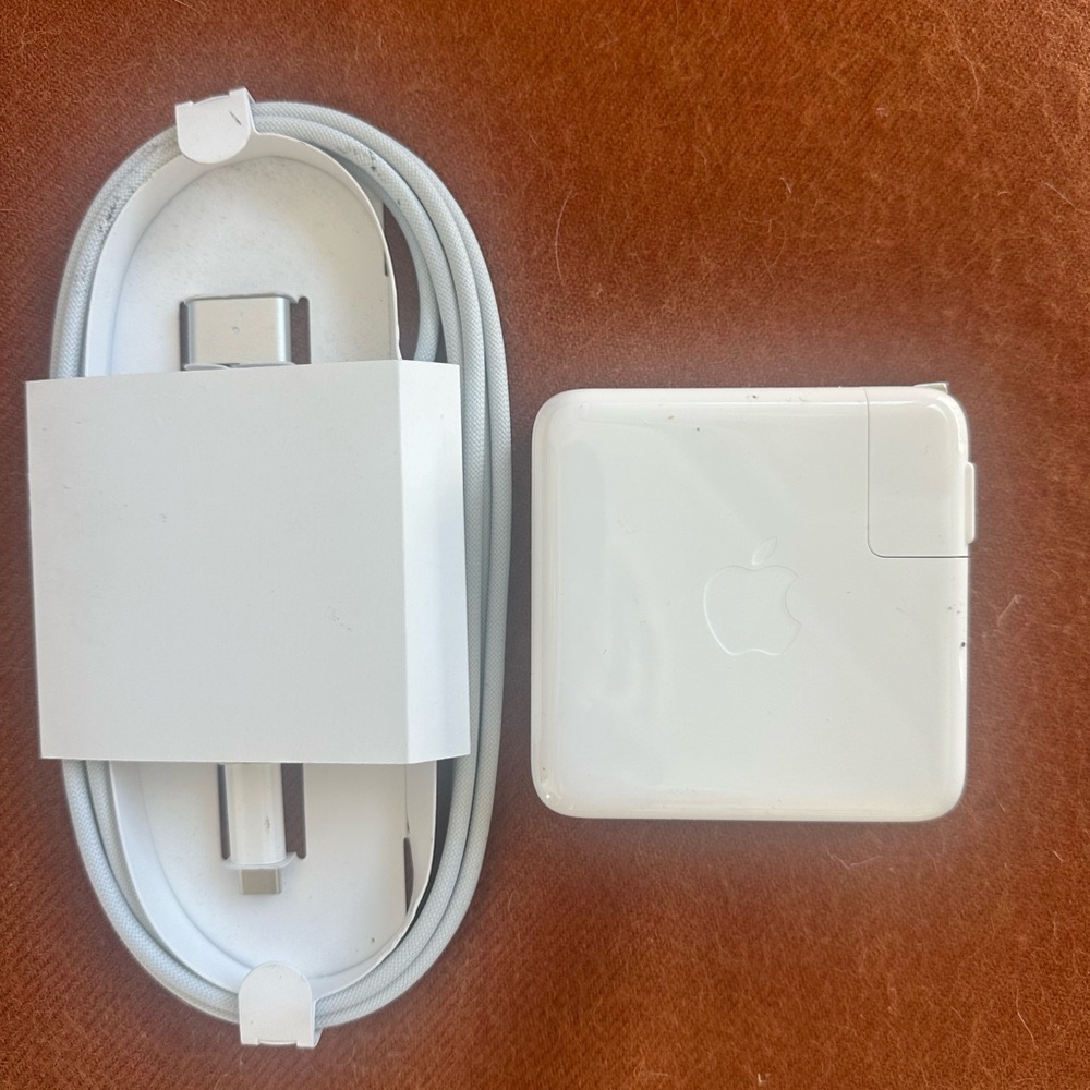 Brand new Mac book charger. 3 foot canvas cord